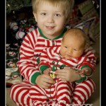 saint paul, newborn photos, in home session, christmas baby