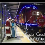 CPR Holiday Train Saint Paul Union Depot Santa
